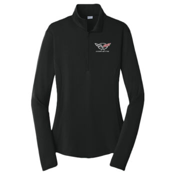 Sport Tek Ladies PosiCharge Competitor 1/4 Zip Pullover Thumbnail