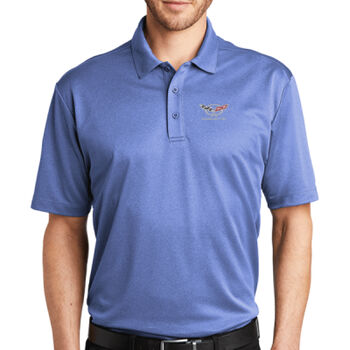 Port Authority Heathered Silk Touch Performance Polo Thumbnail