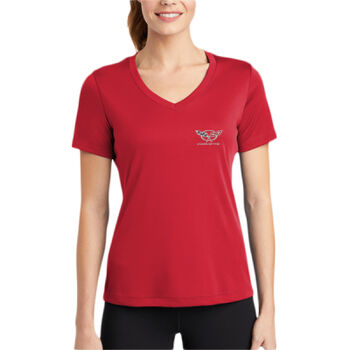 Sport Tek Ladies PosiCharge Competitor V Neck Tee Thumbnail